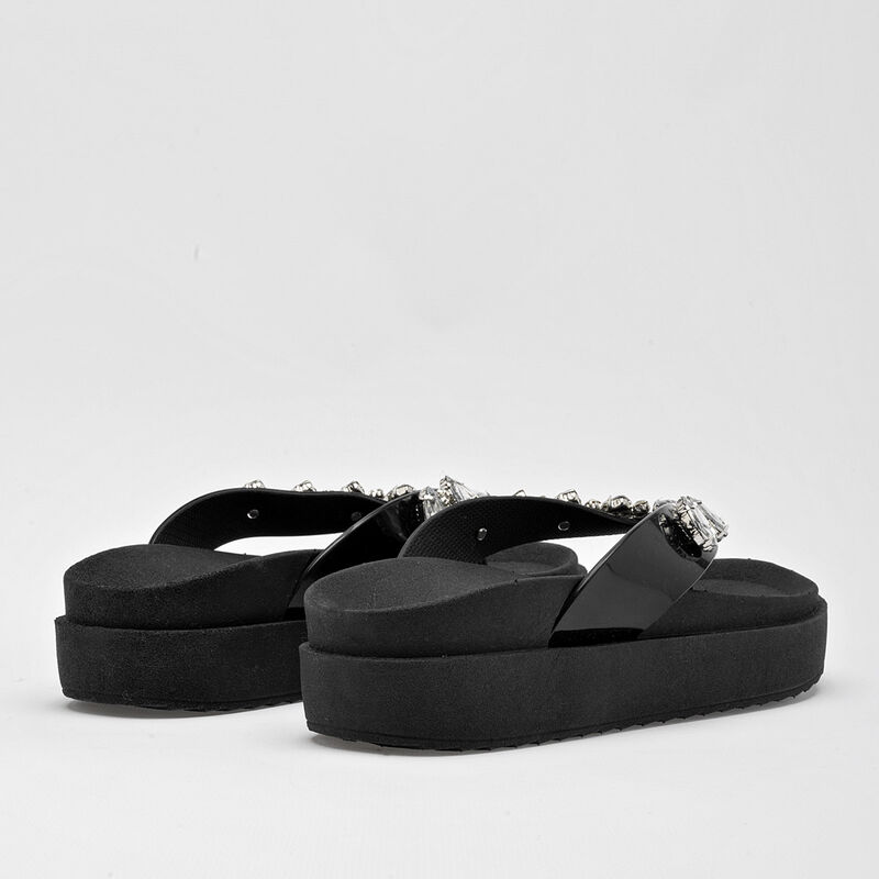 Top Moda Sandalia para mujer negro image number null