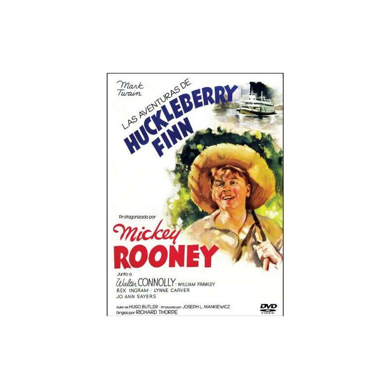 Las Aventuras De Huckleberry Finn Dvd (1939) image number null