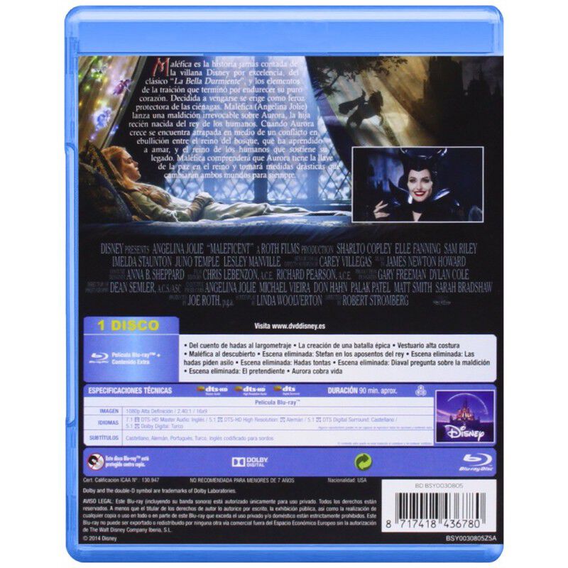 Malefica (blu-ray) image number null