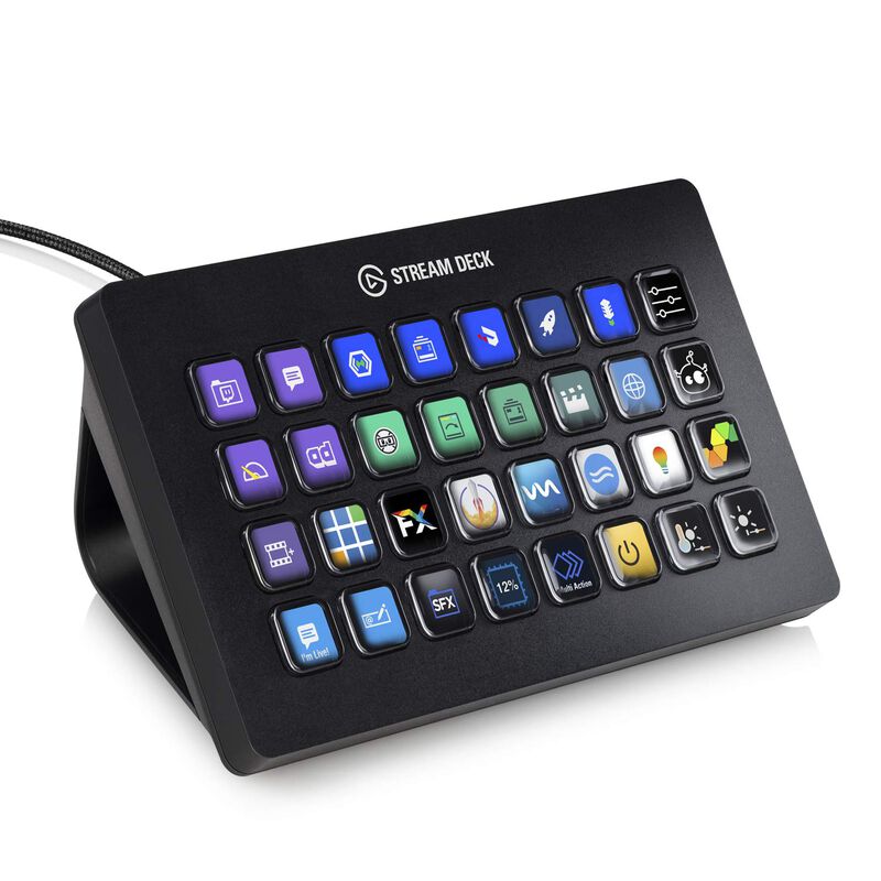 Controlador De Estudio Elgato Stream Deck Xl 32... image number null