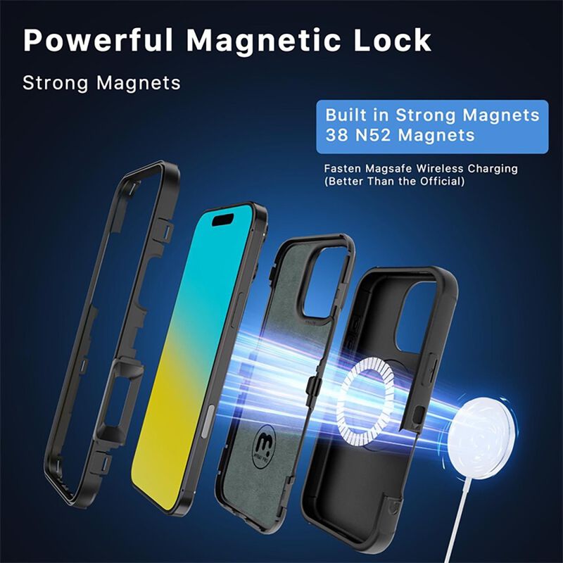 Funda Mybat Maverick Rogue Mag Para Iphone 16 P... image number null
