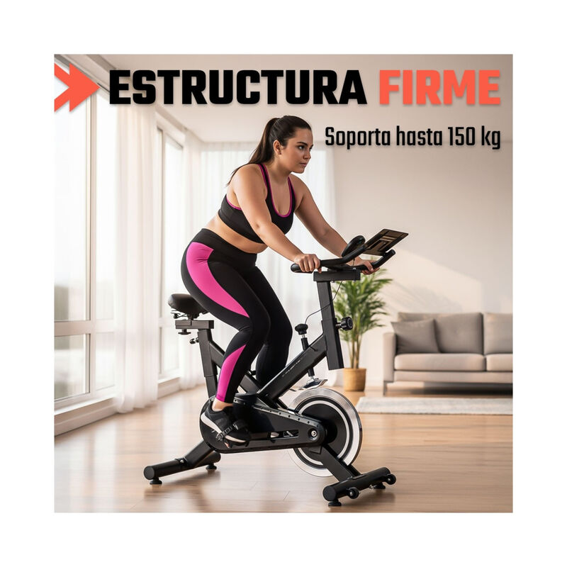 Bicicleta Est&aacute;tica Fija Spinning Centurfit Rued... image number null