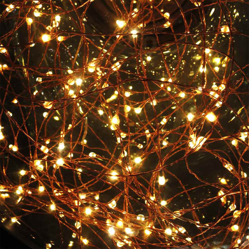 Lámpara Colgante Prismatic Ambar Mil Luces image number null