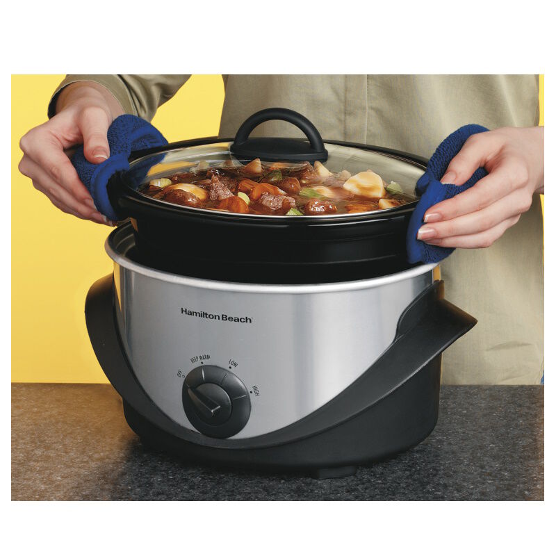 Olla de Cocci&oacute;n Lenta 3.8 L Ovalada 216 W Hamil... image number null