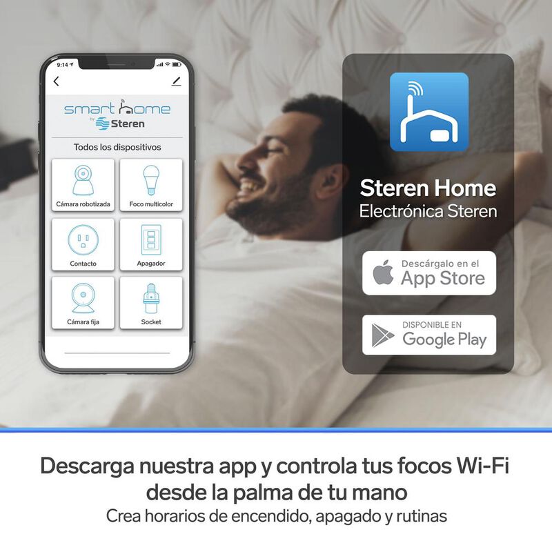 Foco LED vintage Wi-Fi de 4,5 W image number null