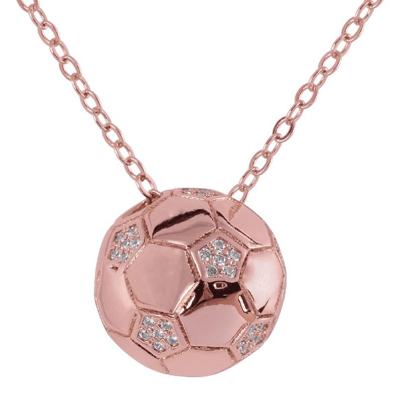 Collar Mujer Bal&oacute;n F&uacute;tbol Mundial Regalos Origi... image number null