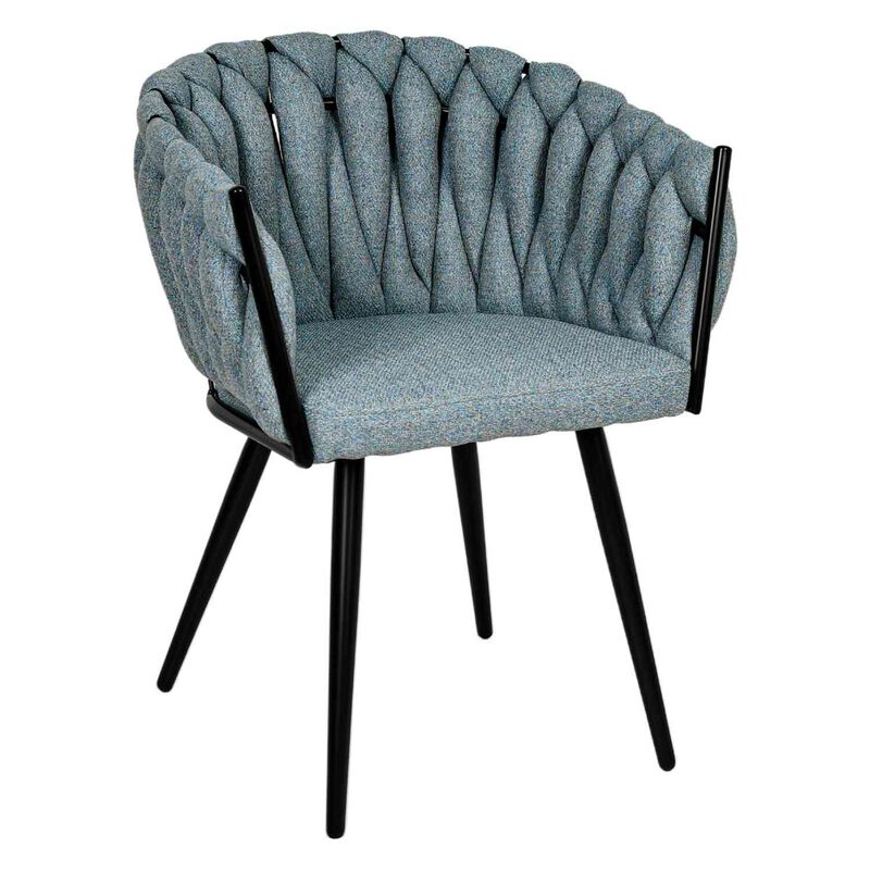 Set 2 Sillas Comedor Patr&oacute;n Tejido Elegante Mod... image number null