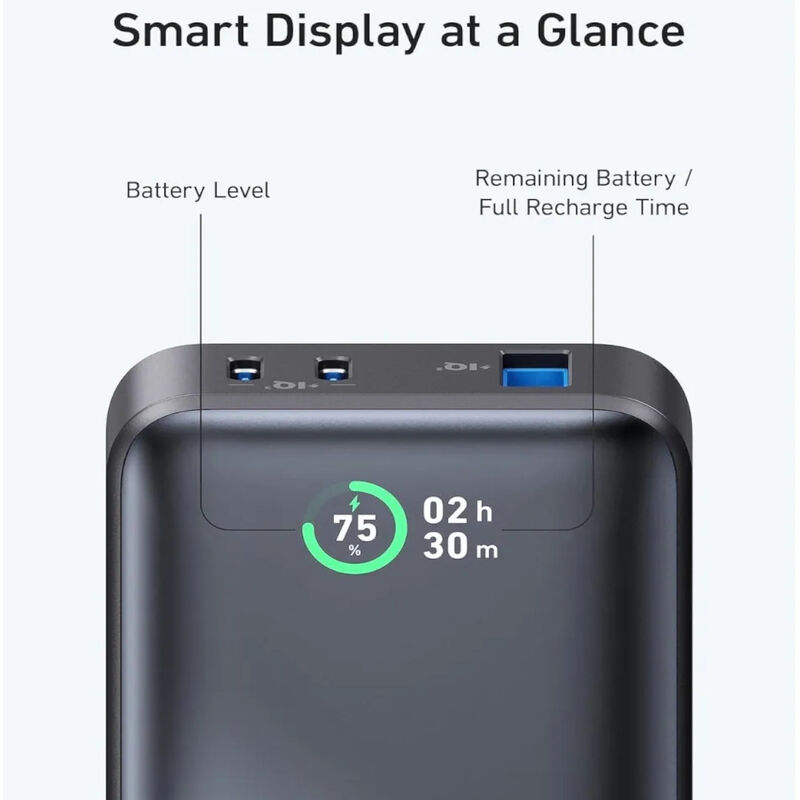 Power Bank Anker 533 10,000 mAh 30 W PD Negro U... image number null