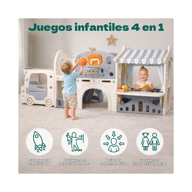 Juego Infantil Tobogan Resbaladilla Centro Jueg... image number null