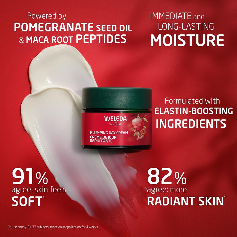 Crema Facial Weleda Plumping Day Con Granada, 4... image number null