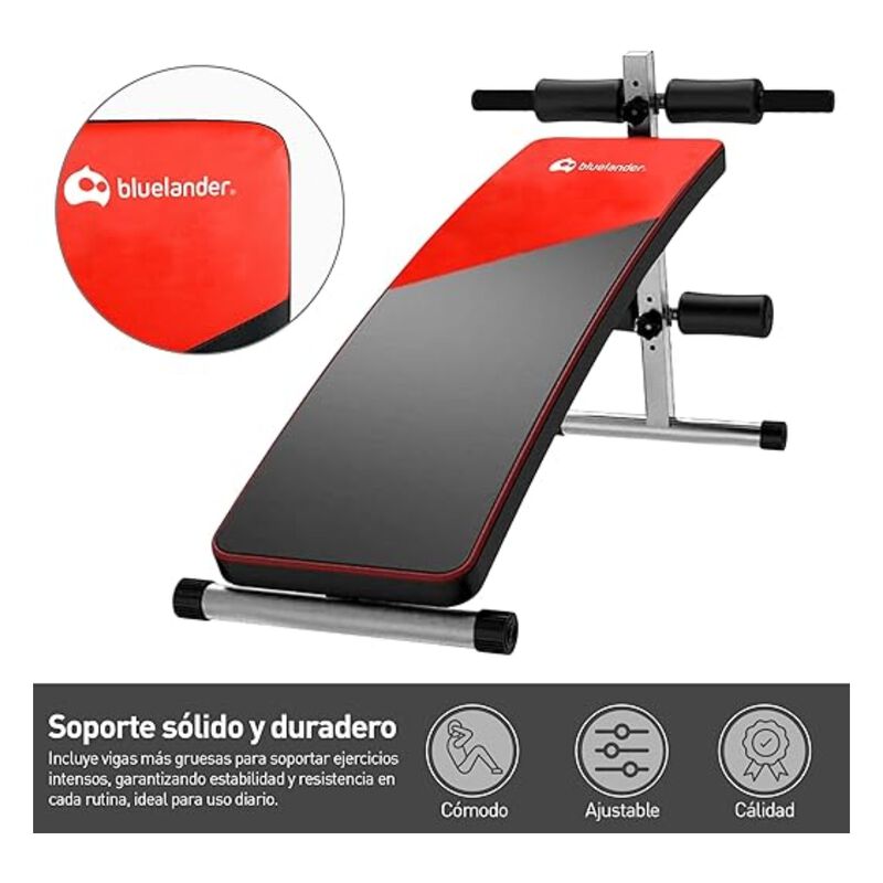 Banco Ajustable Para Ejercicio Bluelander image number null
