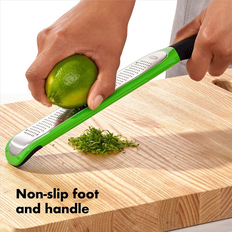 Zester And Grater Oxo Good Grips, Verde Grabado image number null