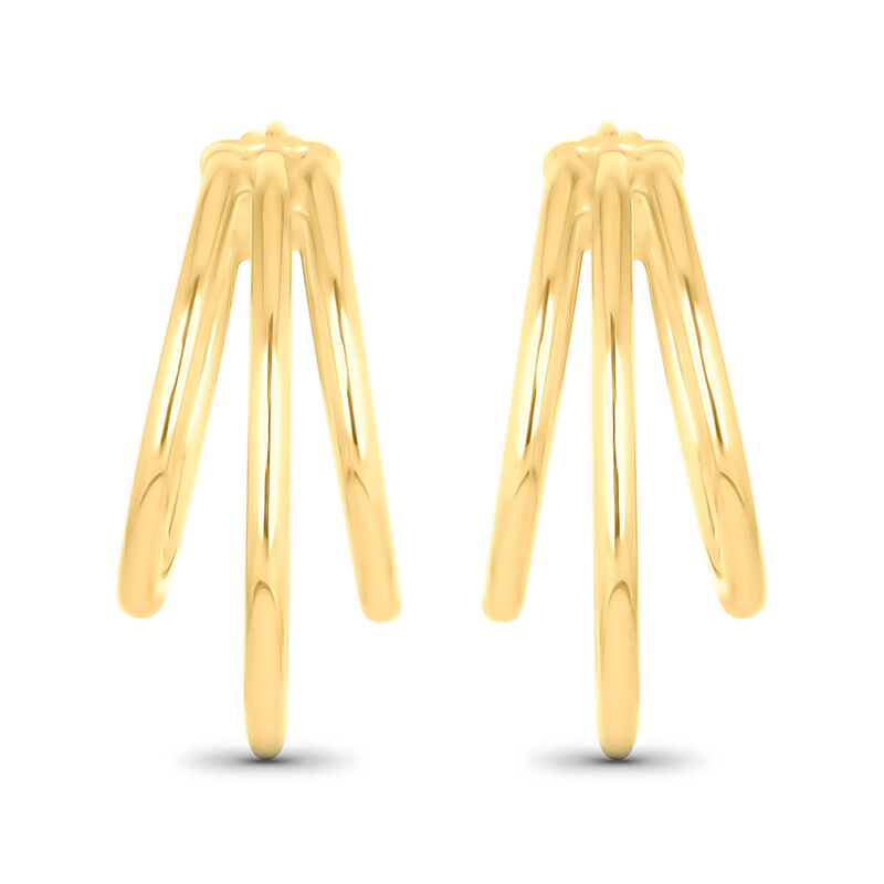 Arracadas De Oro Amarillo 14k (24mm Aprox) image number null