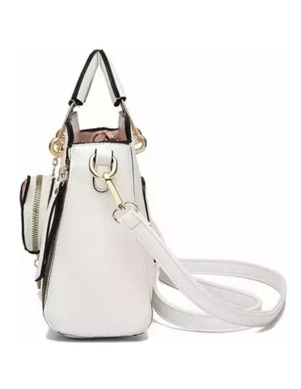 Bolsa Crossbody Pink Brule Universal De Cuero P... image number null