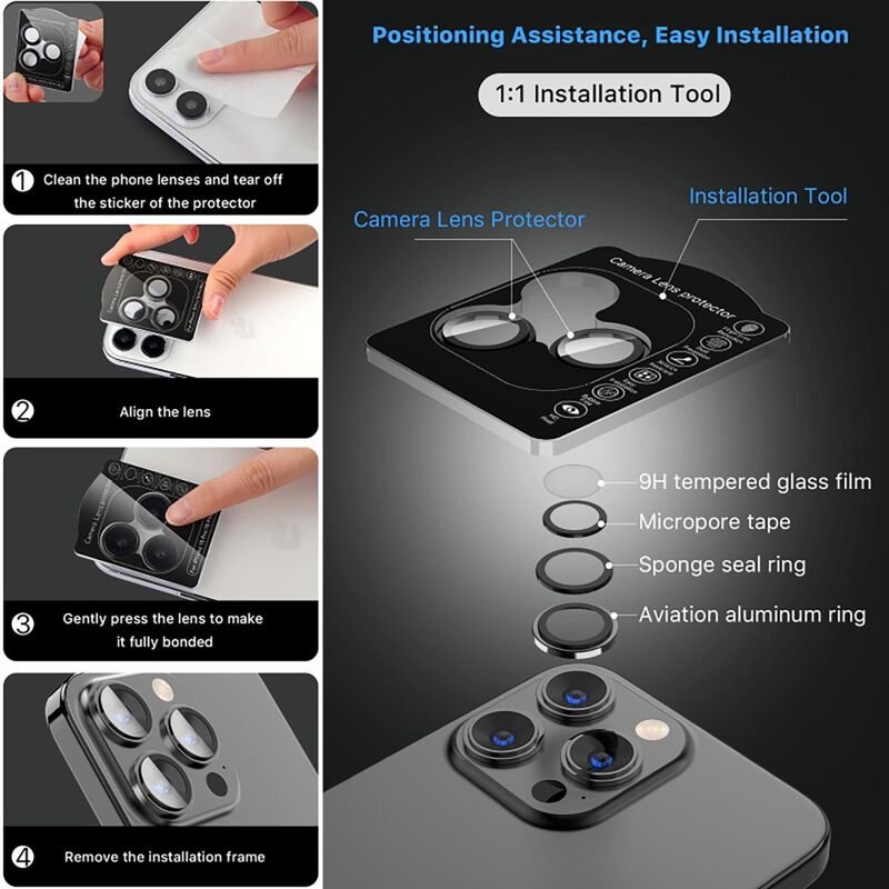 Mica Vidrio Mybat Para Iphone 14 Pro Y 14 Pro M... image number null