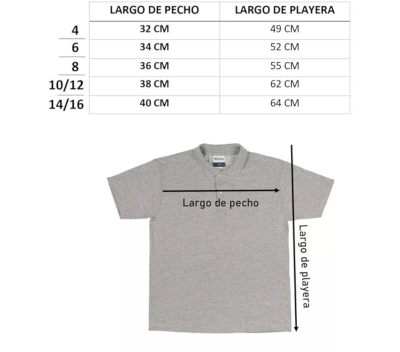 Pack 3 Playeras Polo Escolares Óptima – 100% Al... image number null