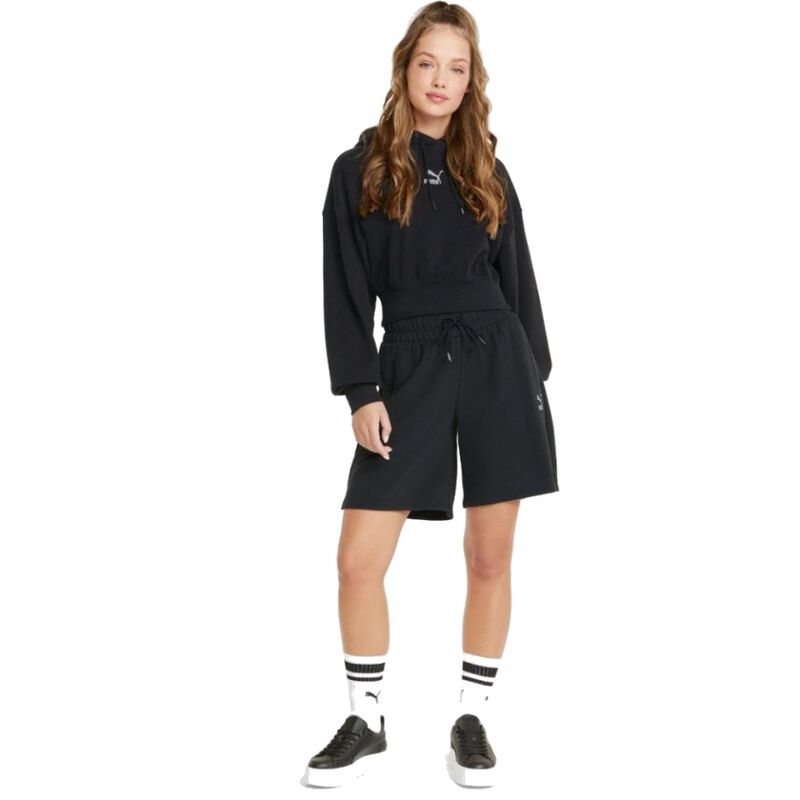 Short Puma Classics High Waist Para Mujer image number null