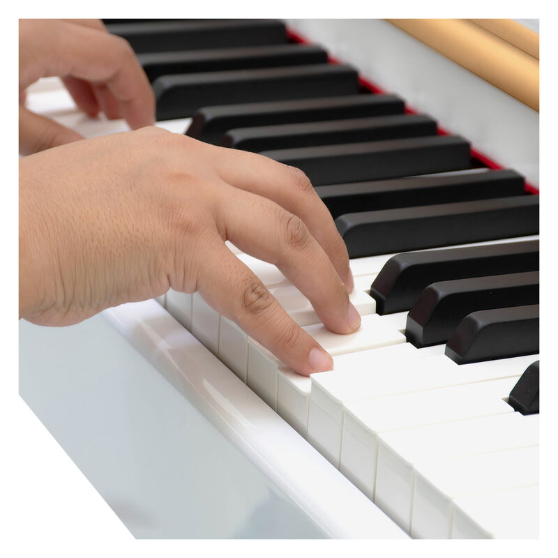 Piano Teclado Eléctrico 88 Teclas Digital 15v 3... image number null