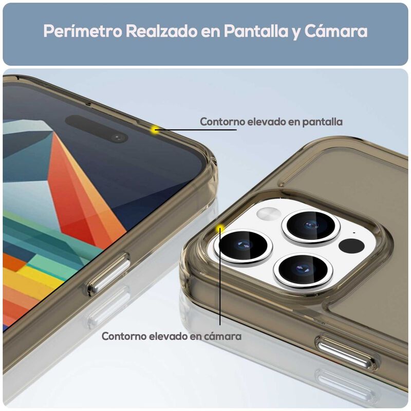 Funda Tekku Tpu Rugged Para Iphone 15 Pro Max H... image number null