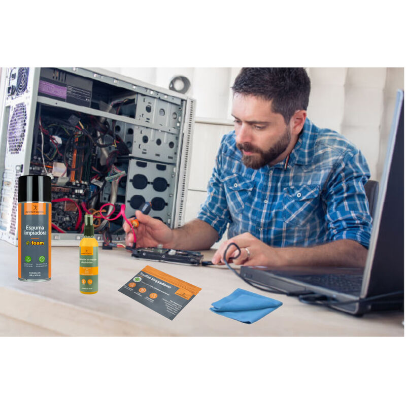 KIT de limpieza para PC y Laptop Perfect Choice image number null