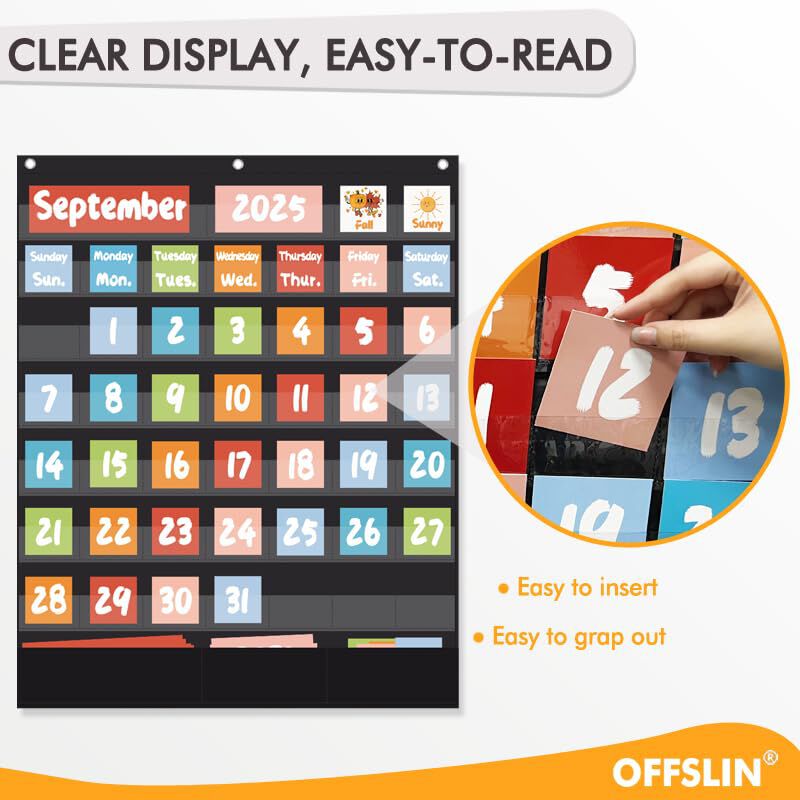 Calendario Offslin 71 cm X 62 cm, 70 Tarjetas, ... image number null