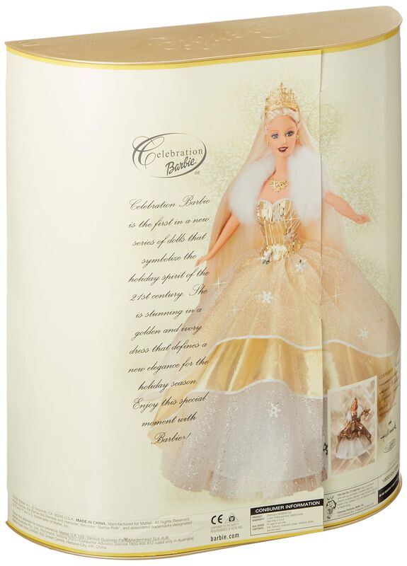 Mu&ntilde;eca Mattel Celebration Barbie 2000 Y Millenn... image number null