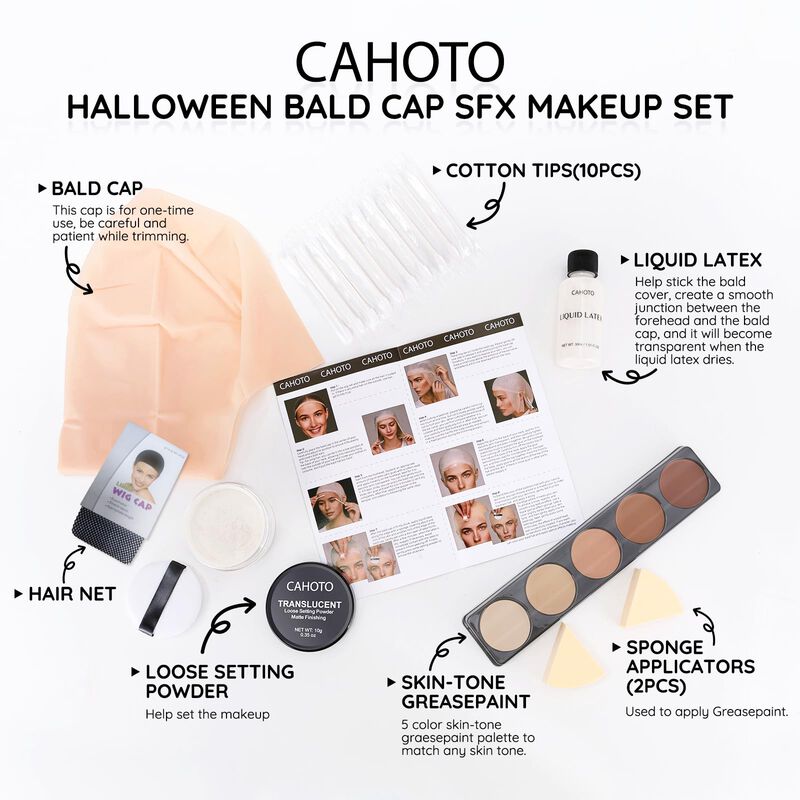 Kit De Maquillaje Sfx Cahoto Halloween &ndash; Set De... image number null