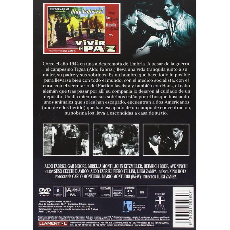 Vivir En Paz (dvd) image number null