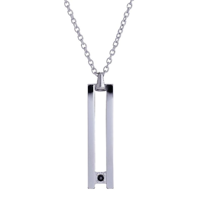 Collar Mujer Hombre Pareja, Joyer&iacute;a Acero Inoxi... image number null