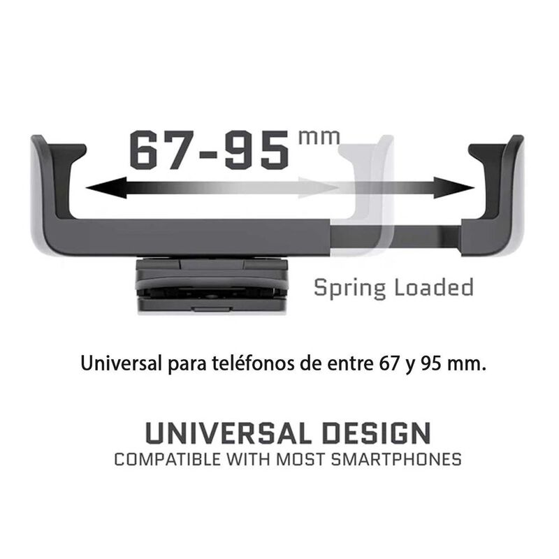 Soporte GHOSTEK Clip celular giratorio UNIVERSA... image number null