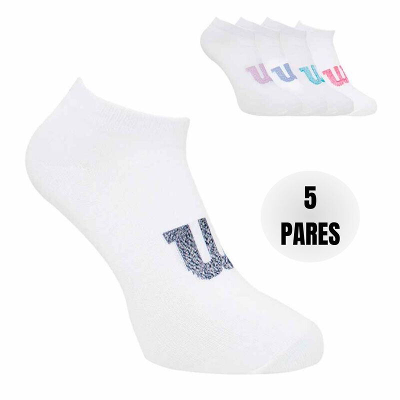 Wilson 5 Pares de Tines cortos para Ni&ntilde;a, Color... image number null