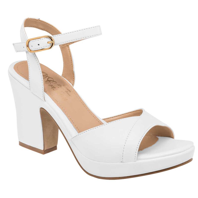 D'Cristian Zapatilla para mujer blanco image number null