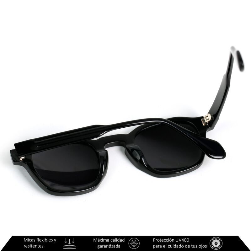 Lentes De Sol Xolek 107 Moda Acetato Hexagonal ... image number null