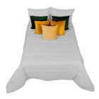 Edredon Duvet Santorini 2.30x2.40 m. Gris Plata/Gris Oxford