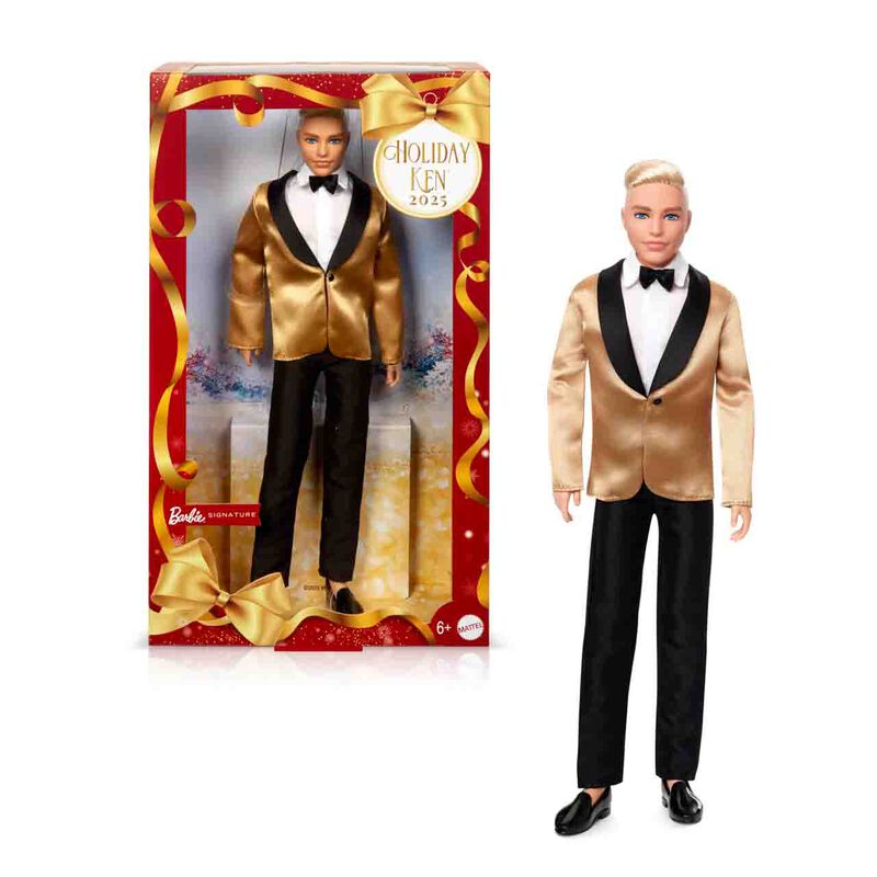 Mu&ntilde;eca De Moda Barbie Signature 2025 Holiday Bl... image number null