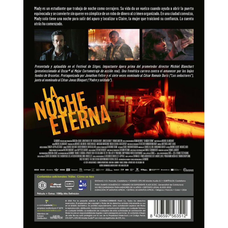 La Noche Eterna [Blu-ray] (2024) La nuit se tra... image number null
