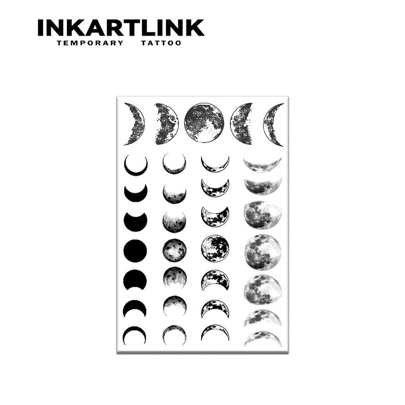Tatuajes Temporales Inkartlink - 2 Hojas Con As... image number null
