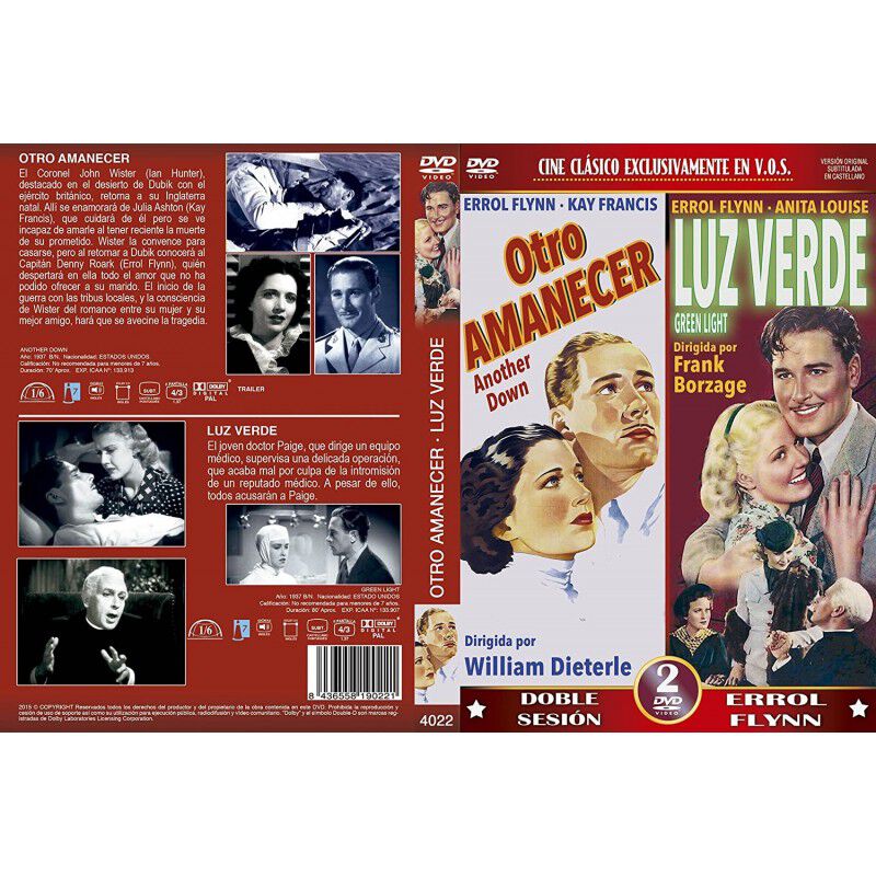 Otro Amanecer + Luz Verde 2 Dvds Another Down +... image number null