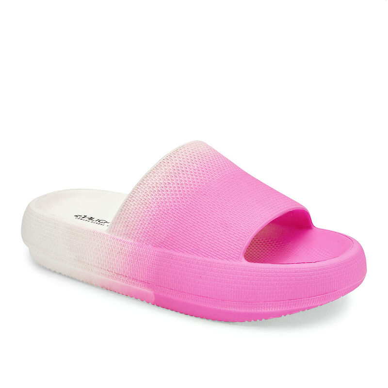 Evalight Sandalia para mujer fucsia blanco image number null