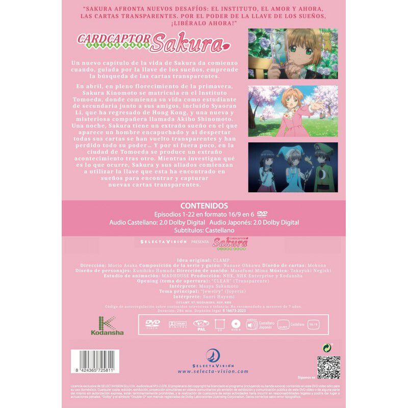 Sakura Cardcaptor: Clear Card - Temporada 1 Com... image number null