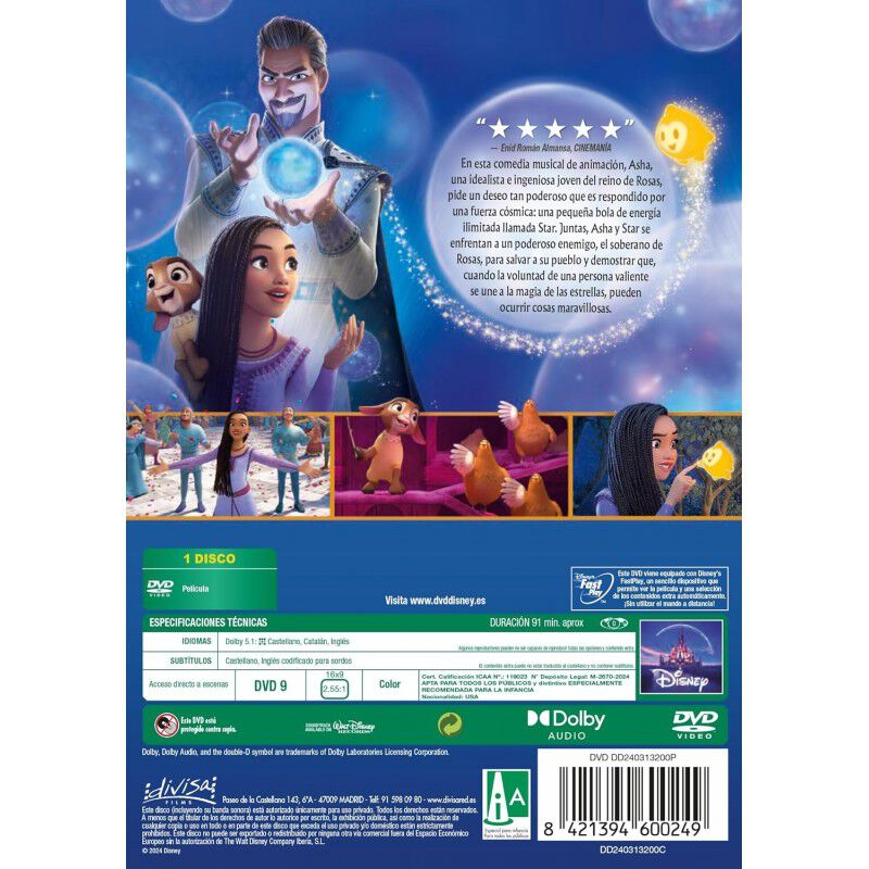 Deseo: El poder de los deseos [DVD] (2023) Dese... image number null