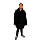 Pijama Adulto Unitalla Sudadera Cobija Negro
