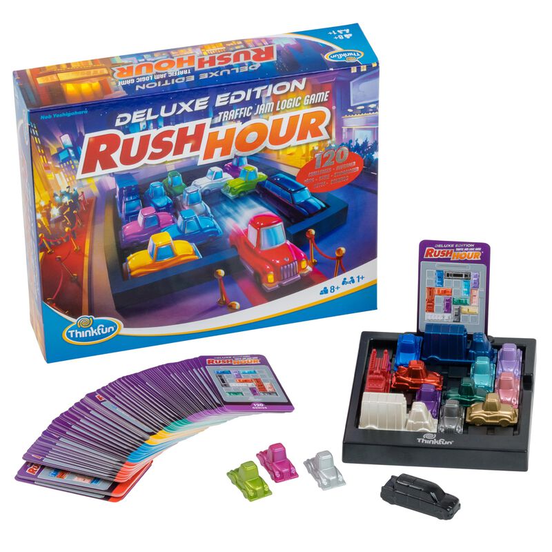 Juego De L&oacute;gica Thinkfun Rush Hour Deluxe Con E... image number null