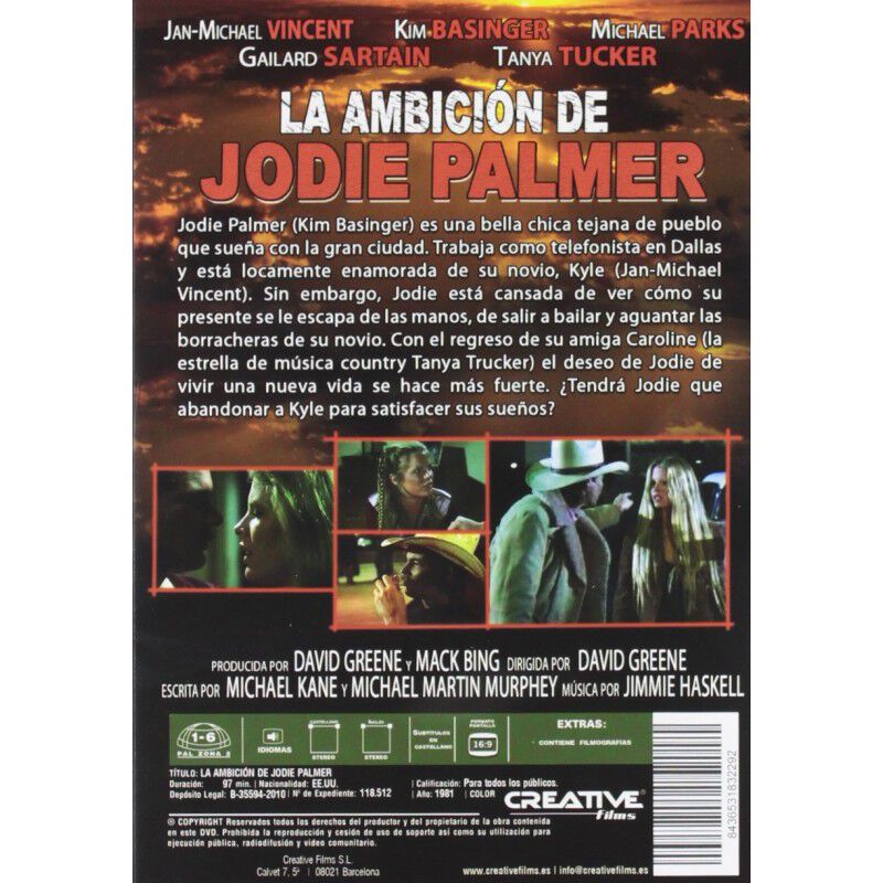 La ambici&oacute;n de Jodie Palmer (DVD) image number null
