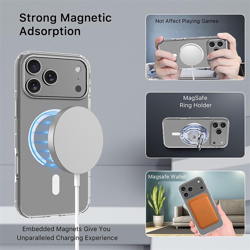 Funda Mybat Savvy Mag Para Iphone 17 Pro - Tran... image number null