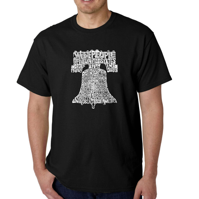 Camiseta Word Art Para Hombre - Campana de la L... image number null