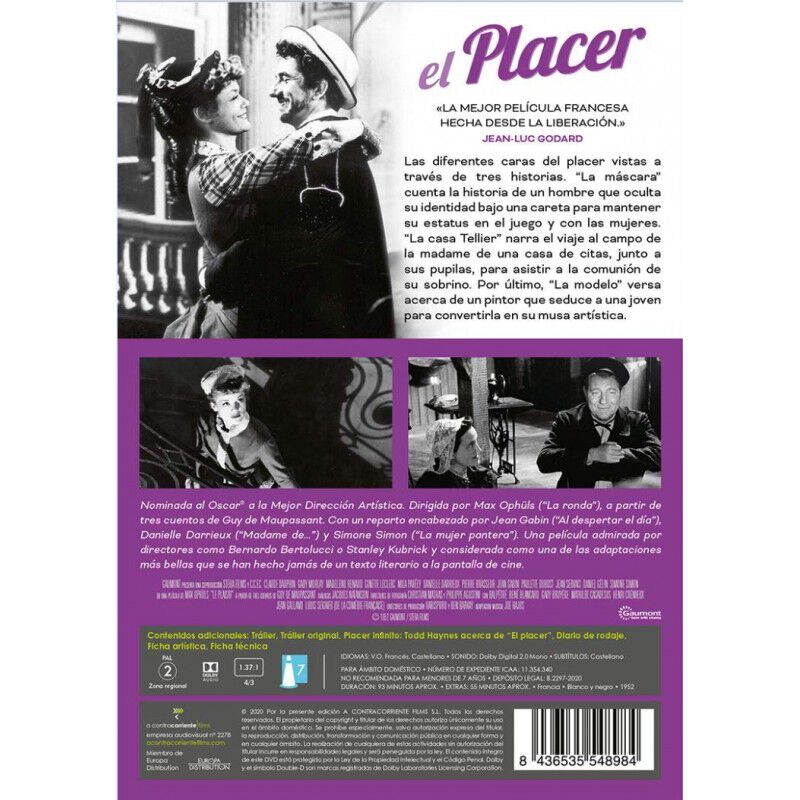 El Placer [DVD] image number null