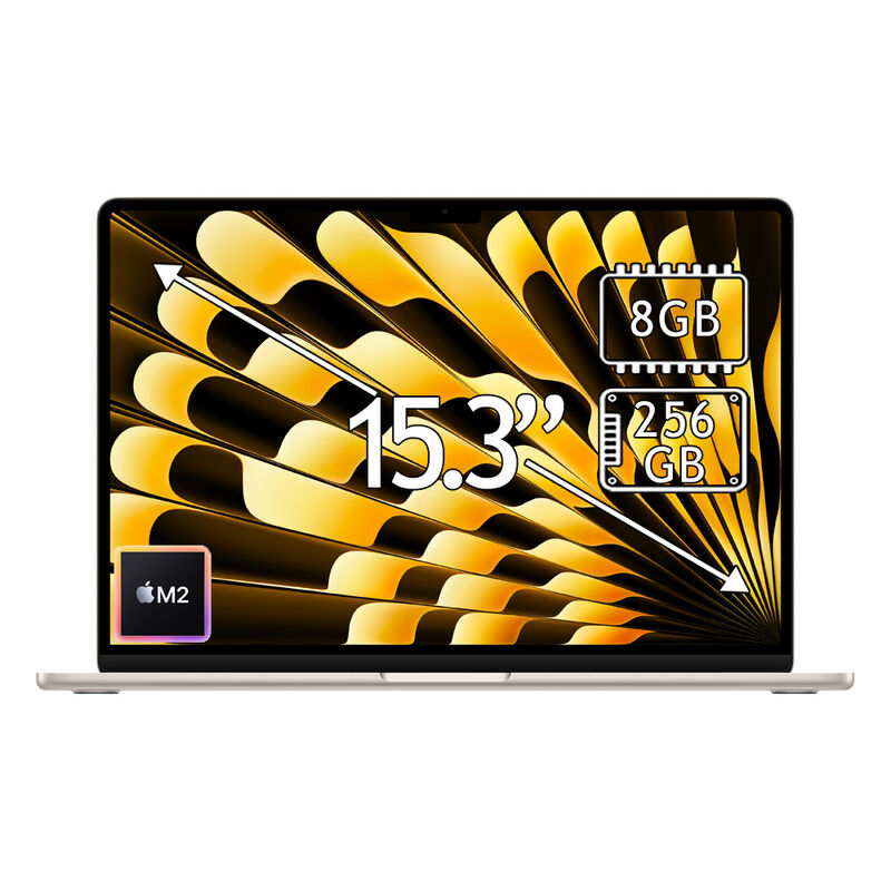 Apple Macbook Air 15.3" M2 (2023) 256Gb 8Gb Ram... image number null