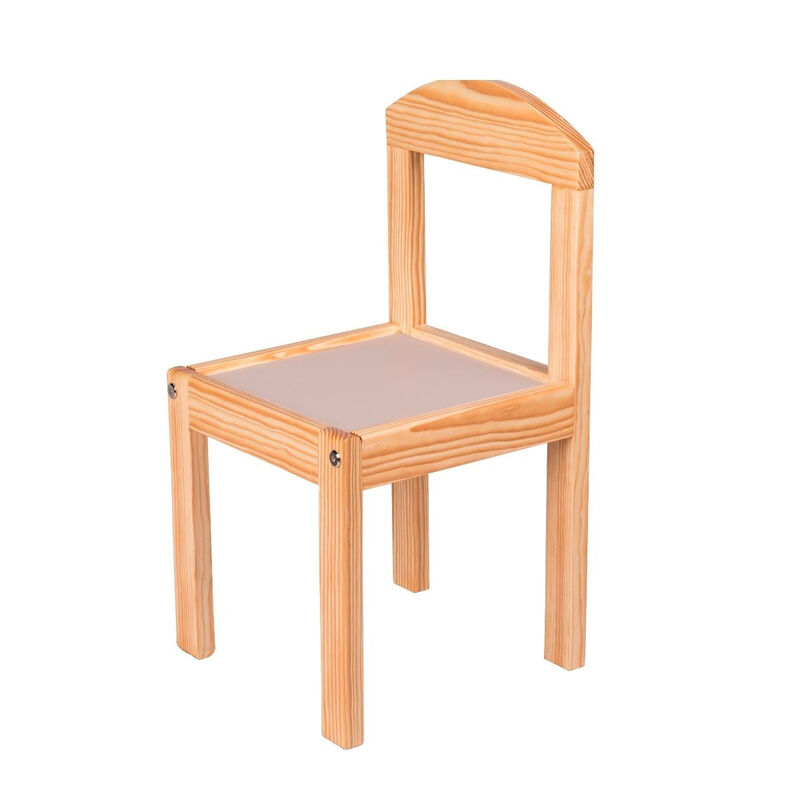 Silla Redondeada de Madera para Niños | Estilo ... image number null
