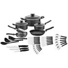 Bater&iacute;a Cocina Tramontina Cuchillos Ollas De Chef 38 Pz